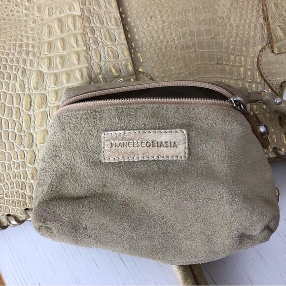 Francesco Biasia croc embossed large leather tote - Picture 7 of 15